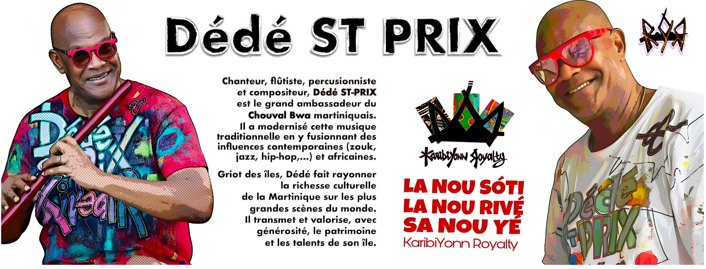 Mug Dédé Saint-Prix – Collection Parcours de Légende (Édition Biographie)