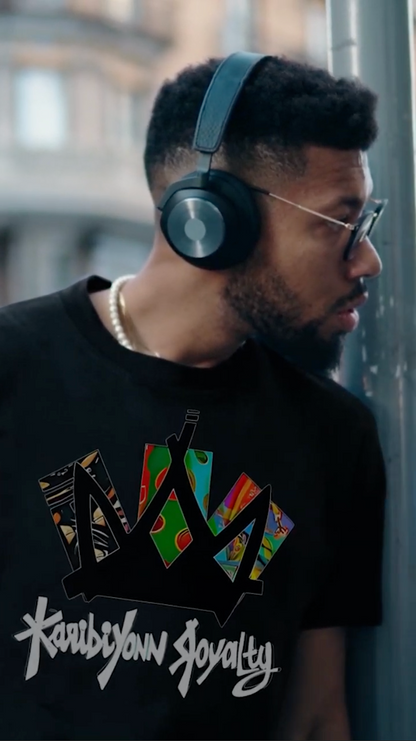 T-Shirt "Le Blason" KaribiYonn Royalty | Art, Histoire & Souveraineté