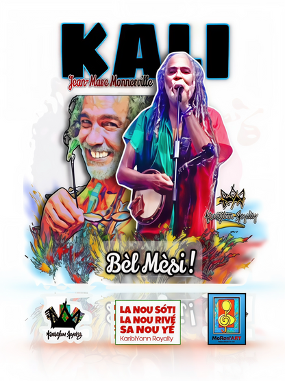 T-Shirt KYRCOLLECTOR  Enfant - KALI | Édition "Bèl Mèsi !"